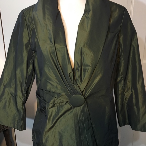 Taffeta fitted jacket - Picture 1 of 4